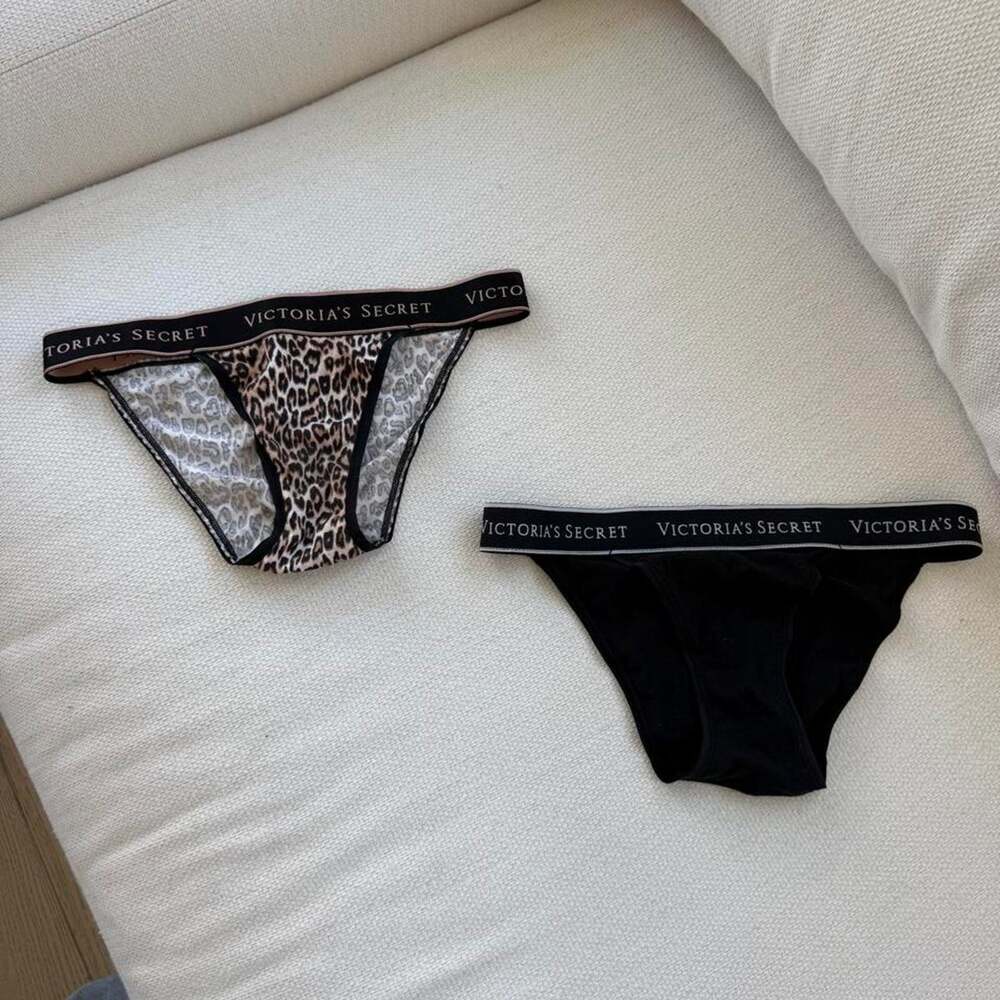 Victorias secret leopard print underwear
